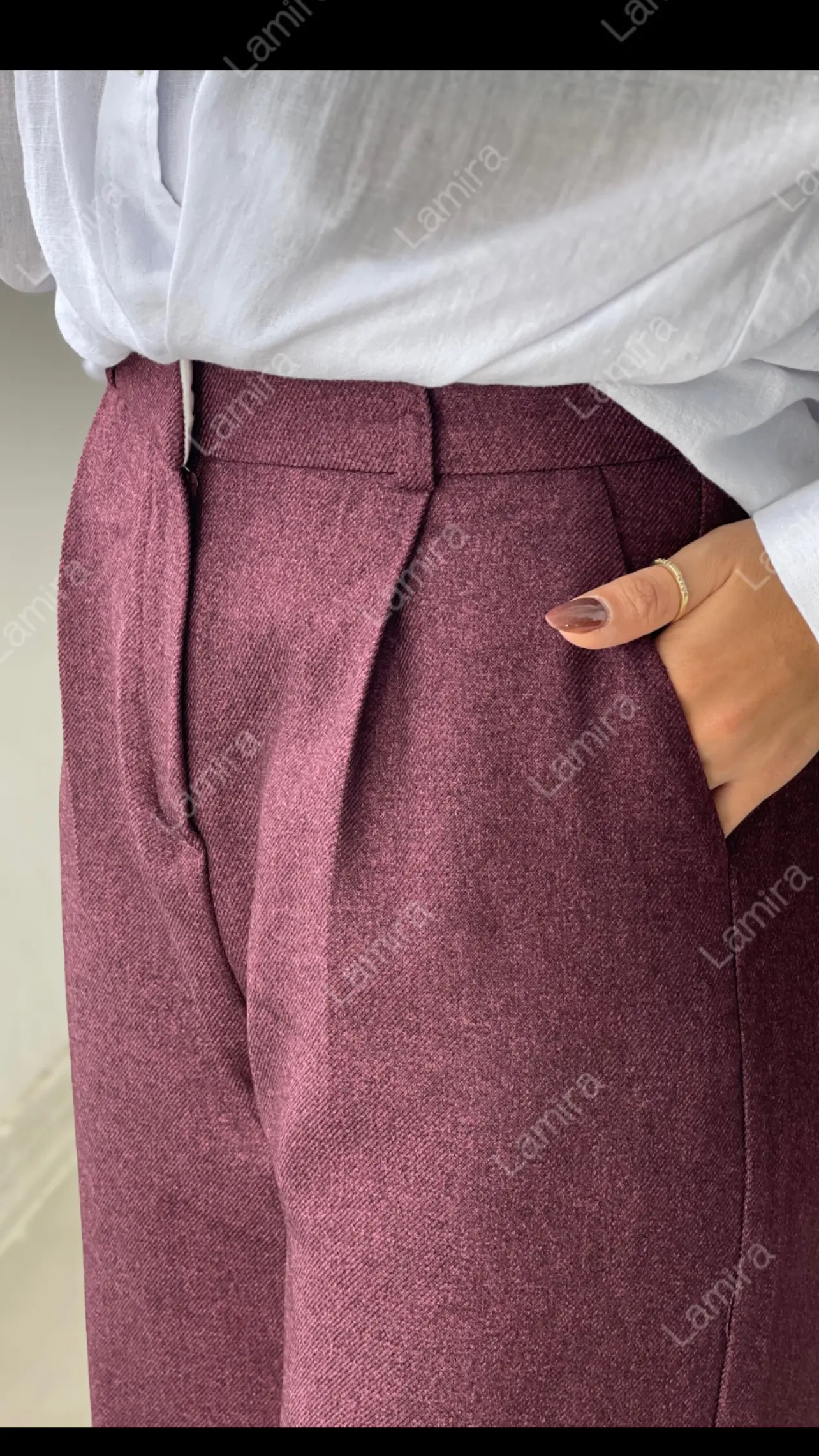 شلوار موهر پاییزی برند اورجینال ترک